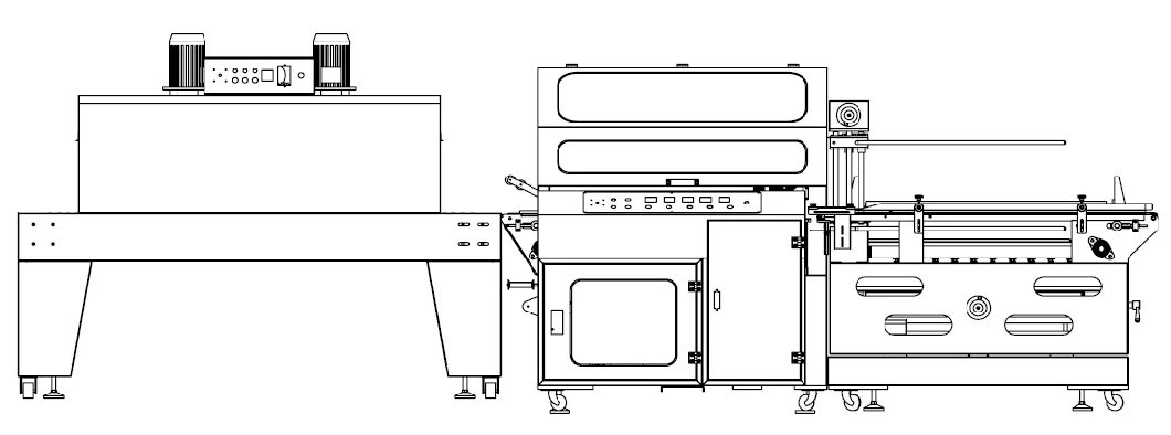 Hardcover Book Making L Type Sealer Shrink Machine