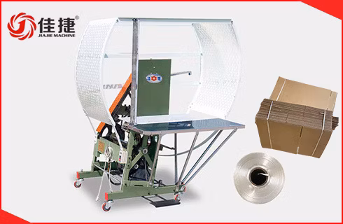 Fardellatrice semiautomatica in PE, confezionatrice per carta Jdb-60